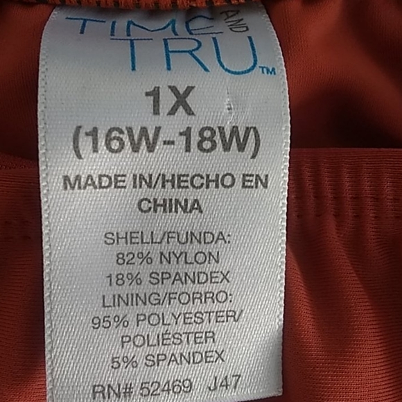 Bathing suit 1X bottom - Picture 2 of 5